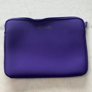 Purple Zikee Laptop Sleeve 14” x 10.5”